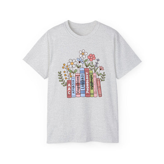 SLP Domains Book Shelf Tee
