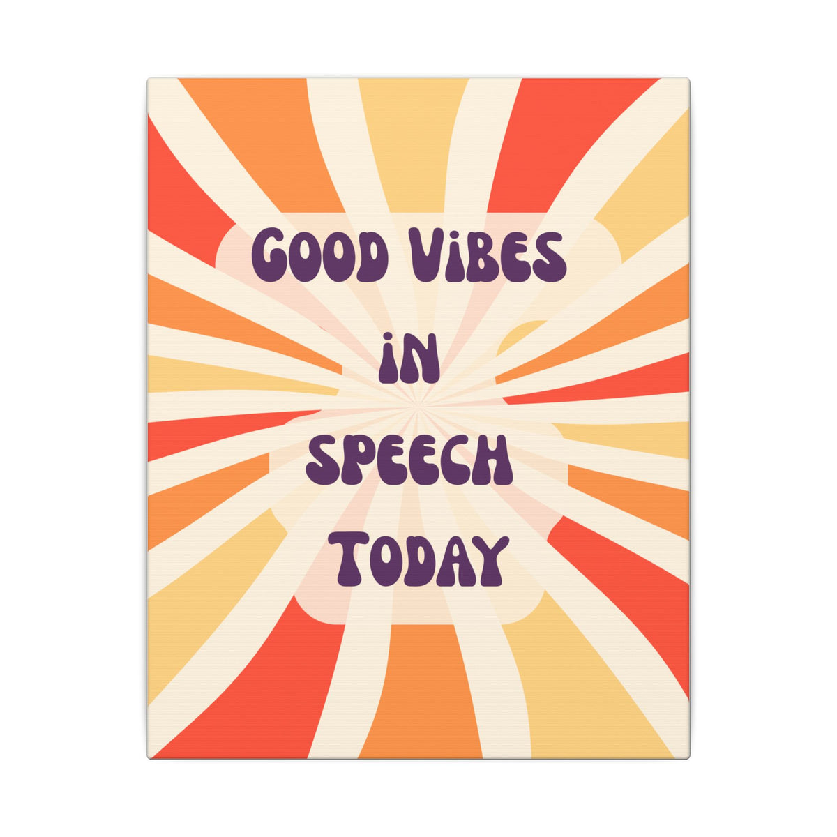 Good Vibes Canvas Print