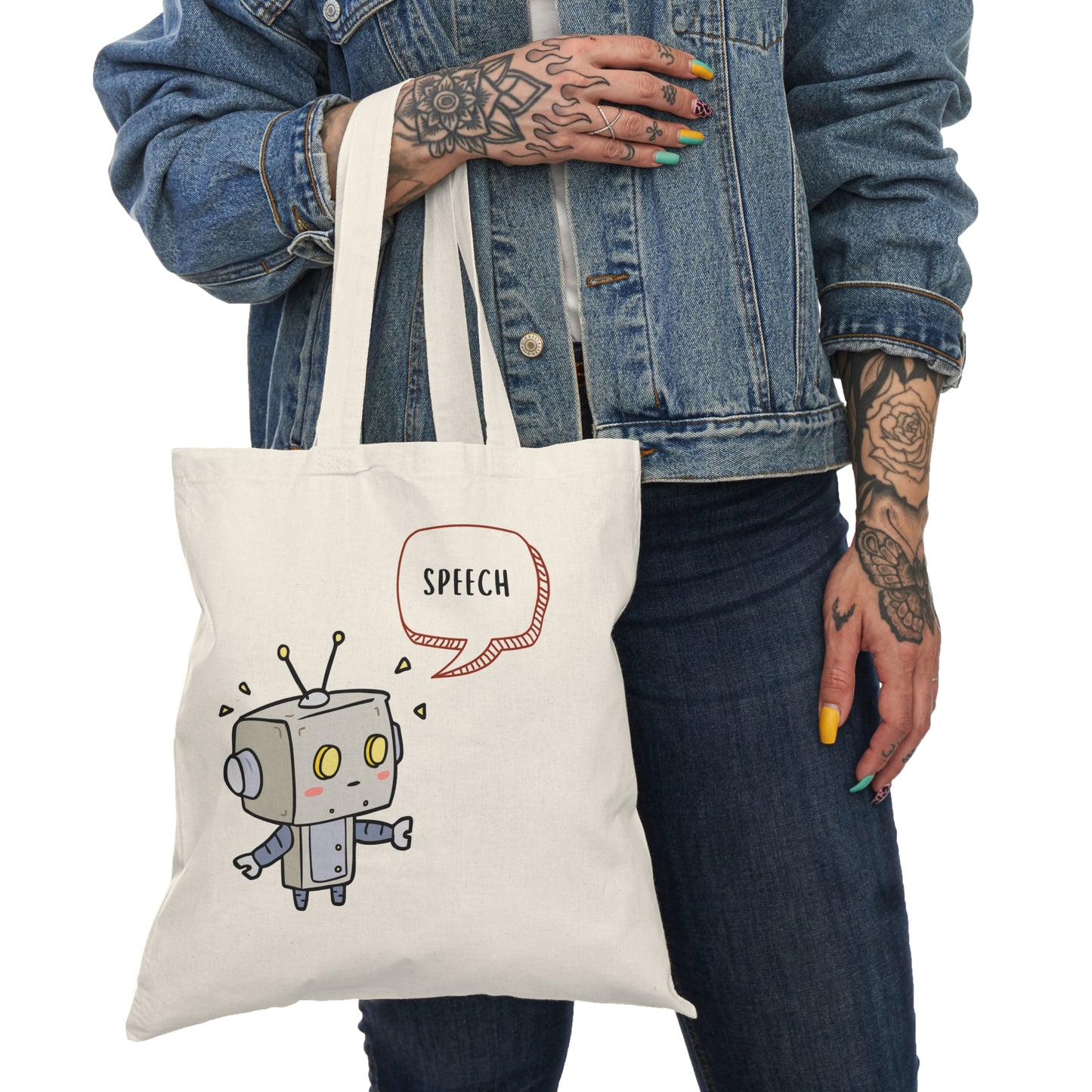Robot, CCC-SLP Tote Bag