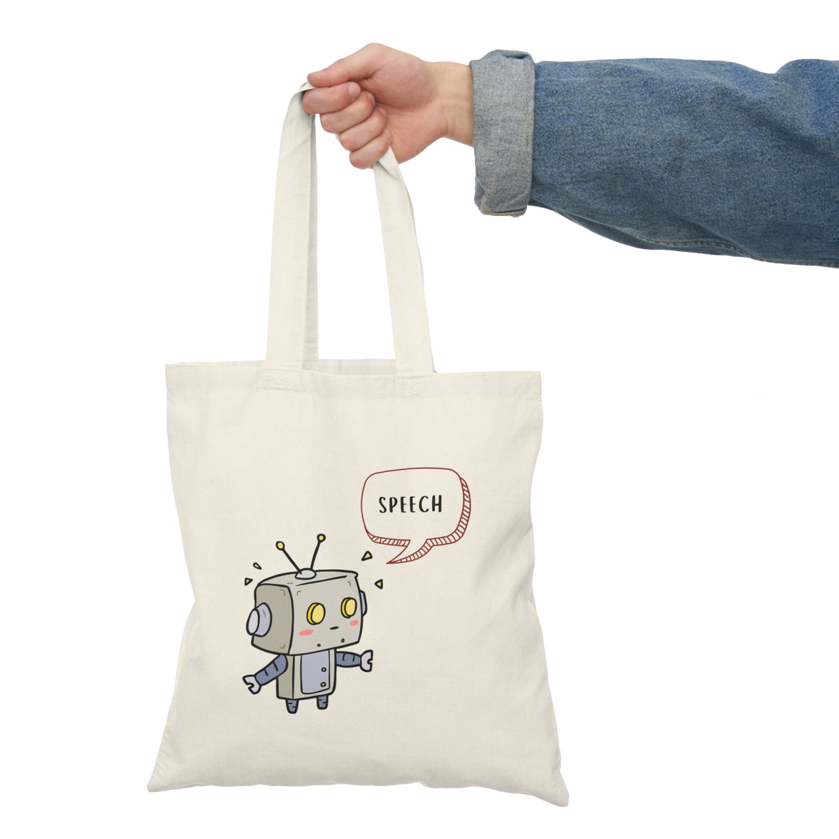 Robot, CCC-SLP Tote Bag
