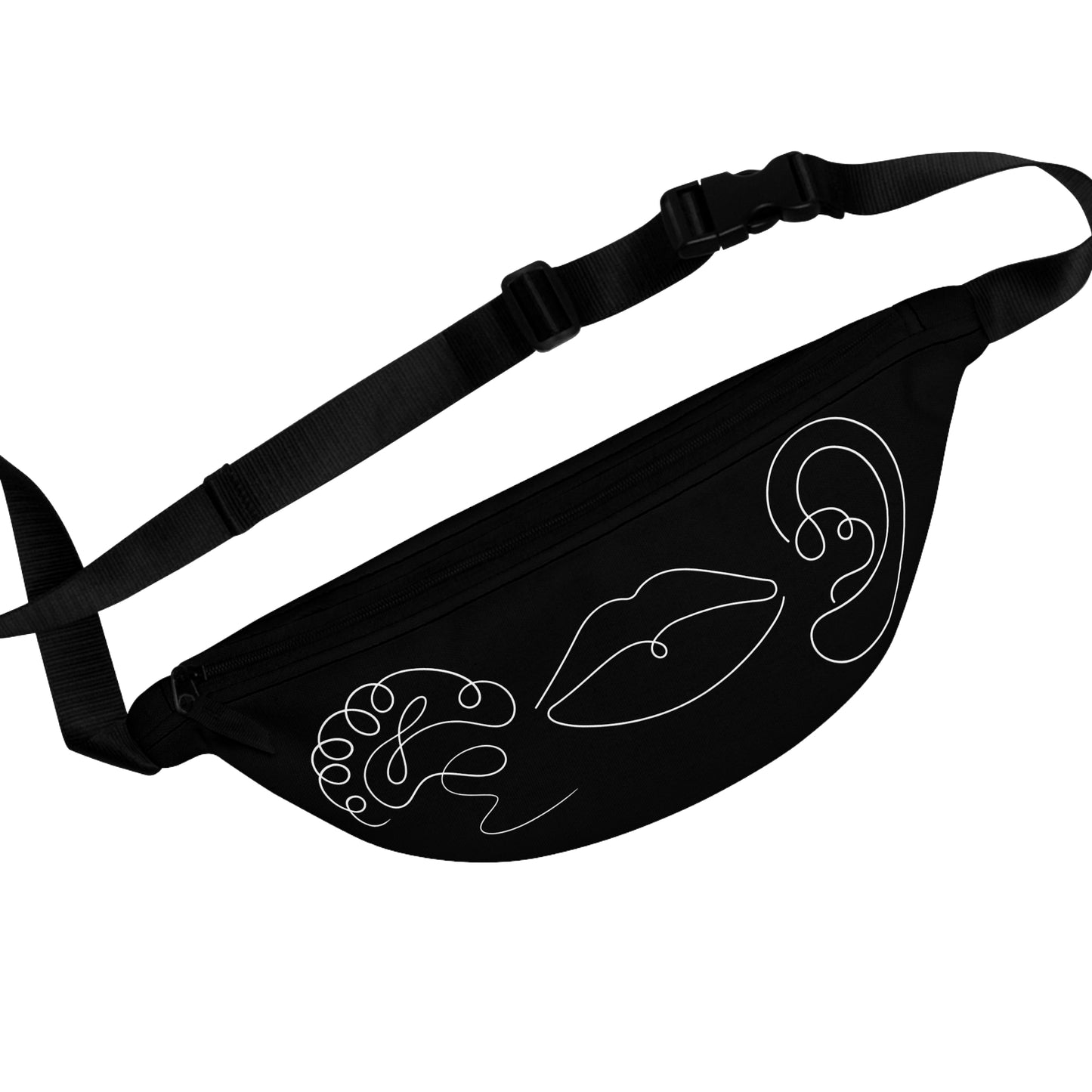 SLP Line Art (Black) Fanny Pack