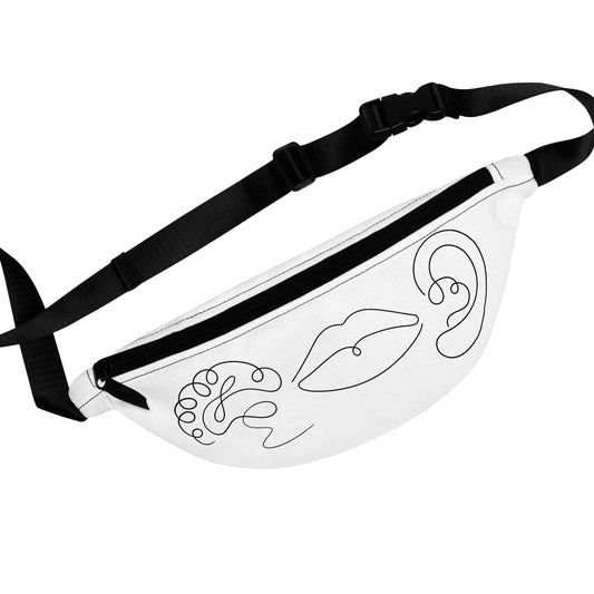 SLP Line Art (White) Fanny Pack