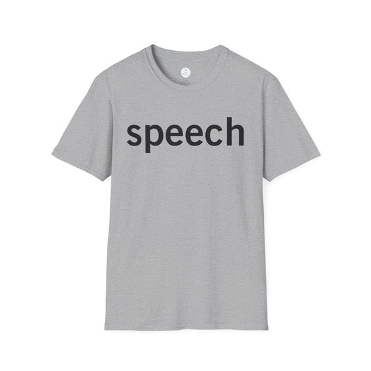 Speech Softstyle Tee
