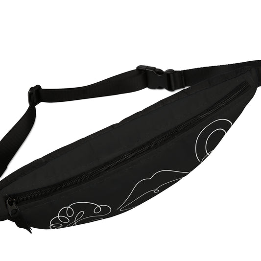 SLP Line Art (Black) Fanny Pack