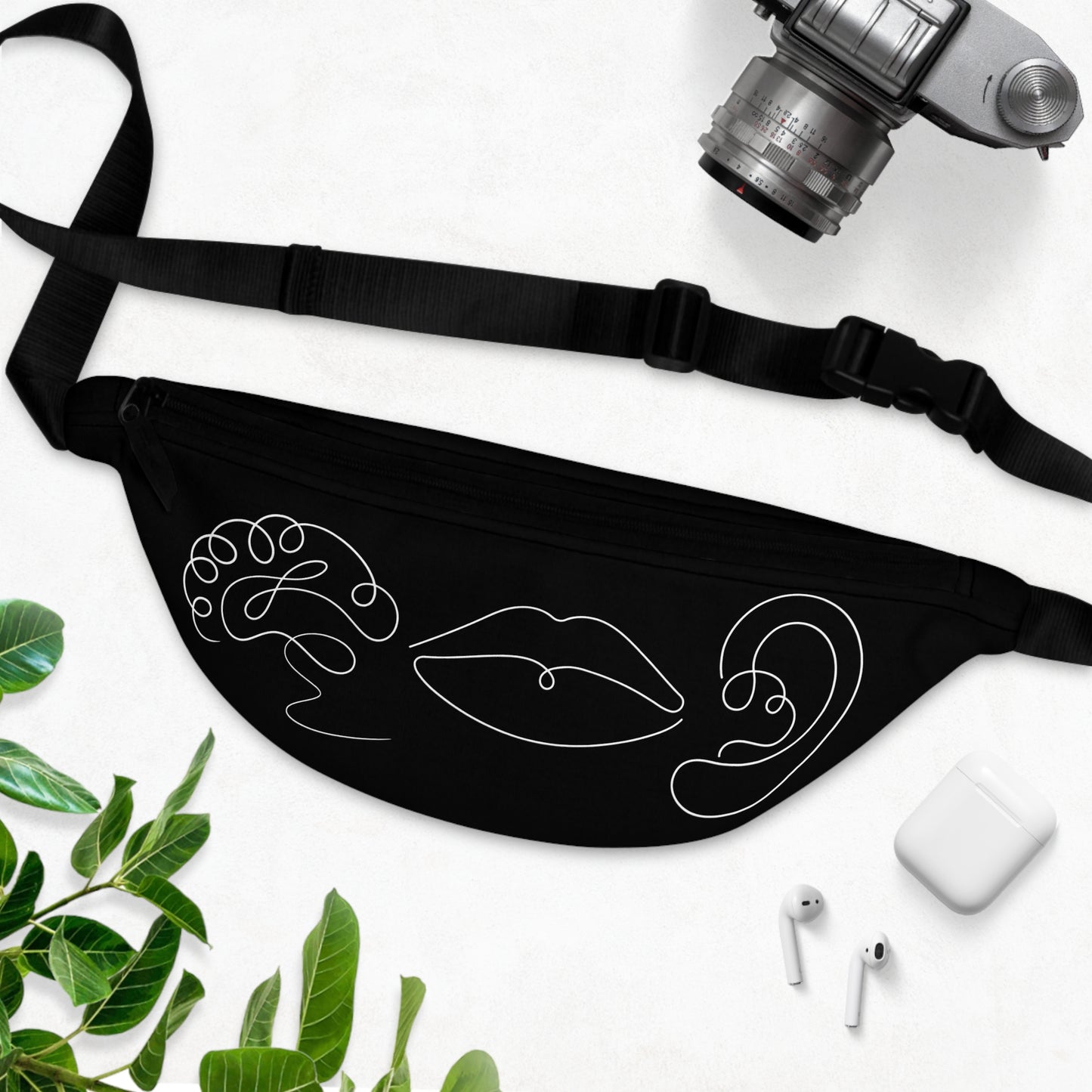 SLP Line Art (Black) Fanny Pack