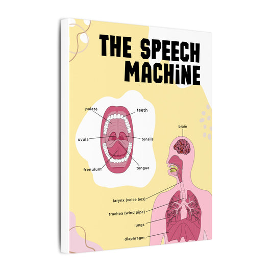 The Speech Machine Canvas Print