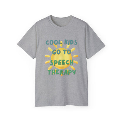 Cool Kids Go to Speech Therapy Tee