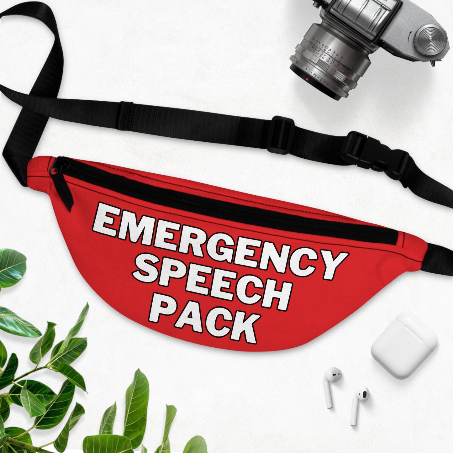 Emergency Speech Fanny Pack