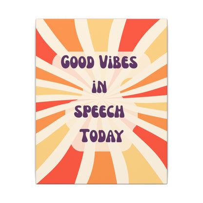 Good Vibes Canvas Print