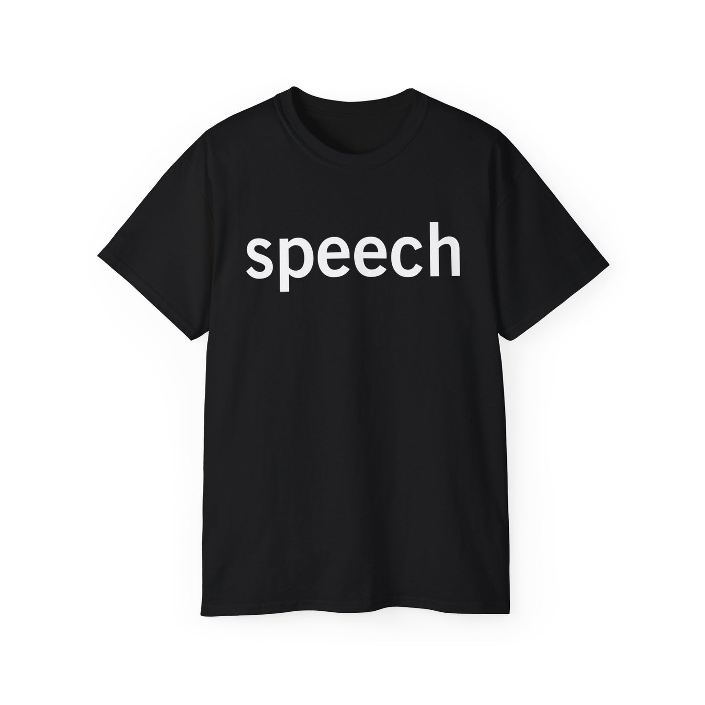 Speech (Black) Ultra Cotton Tee