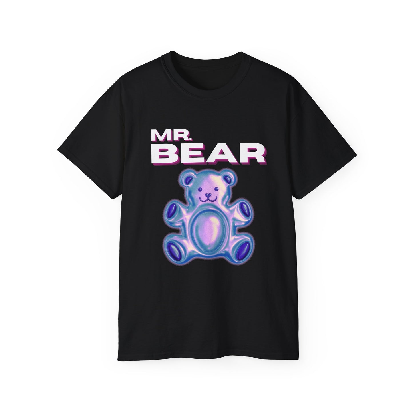 Mr. Bear Ultra Cotton Graphic Tee (Black)
