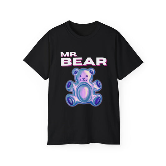 Mr. Bear Ultra Cotton Graphic Tee (Black)