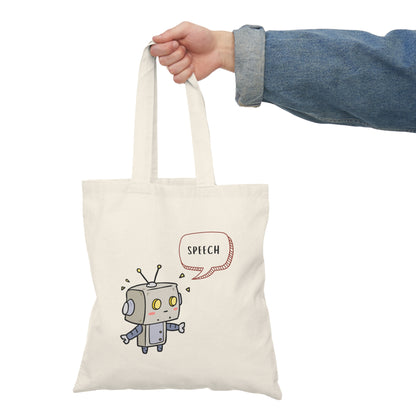 Robot, CCC-SLP Tote Bag