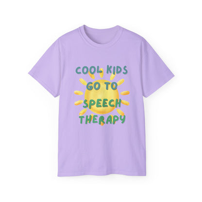 Cool Kids Go to Speech Therapy Tee