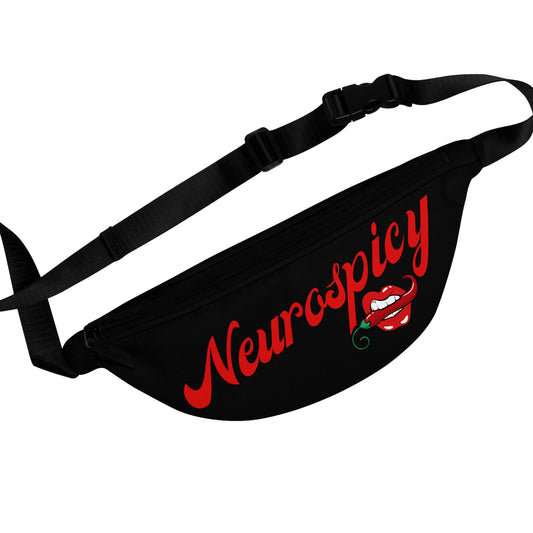 Neurospicy (Black) Fanny Pack