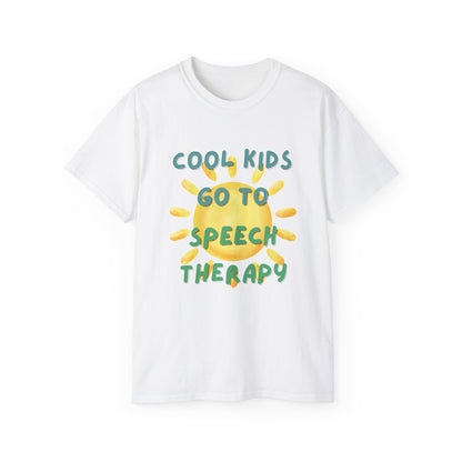 Cool Kids Go to Speech Therapy Tee