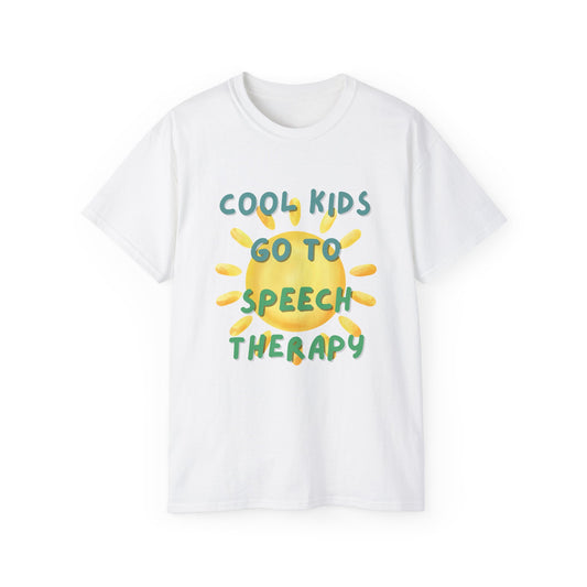 Cool Kids Go to Speech Therapy Tee