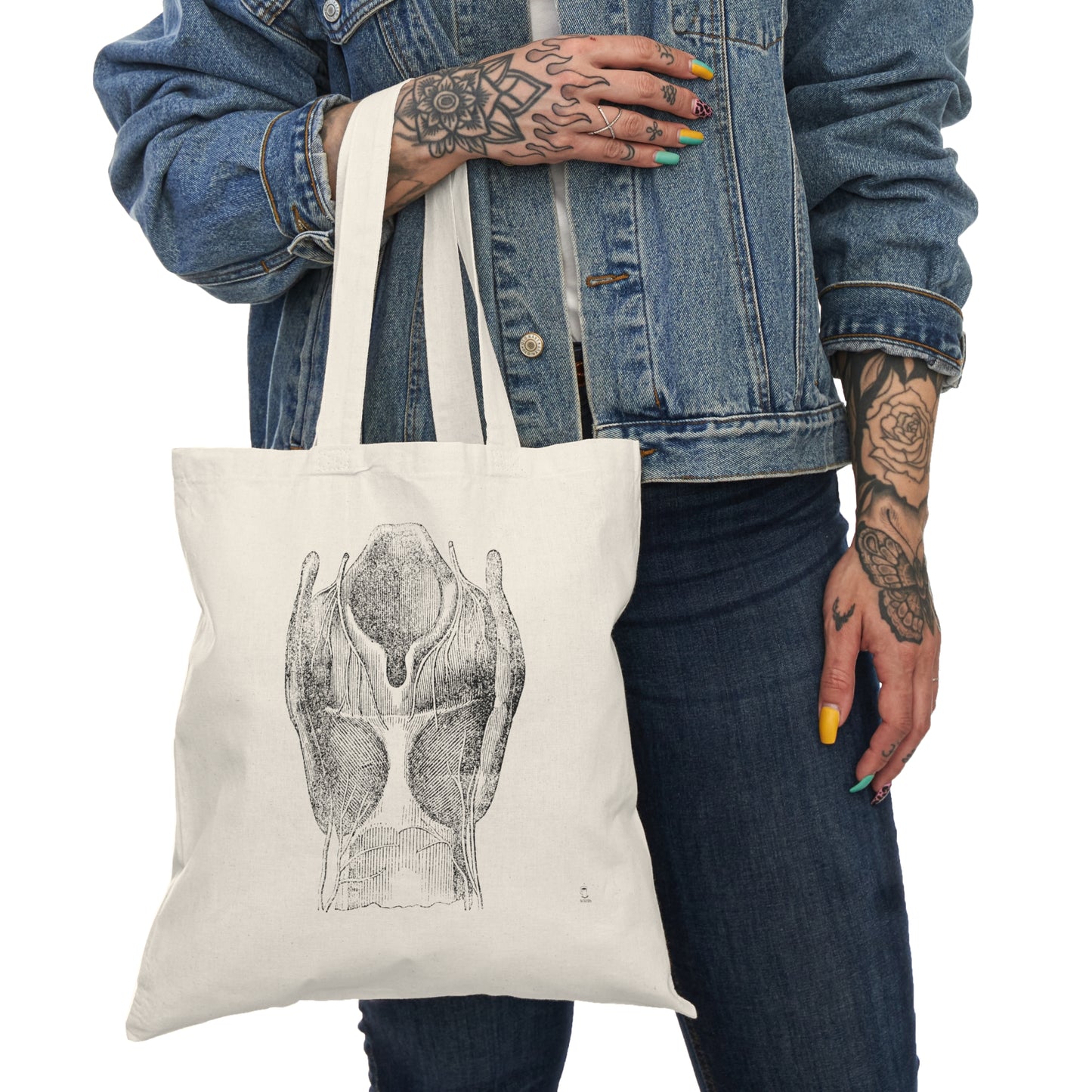 Larynx Graphic Tote Bag