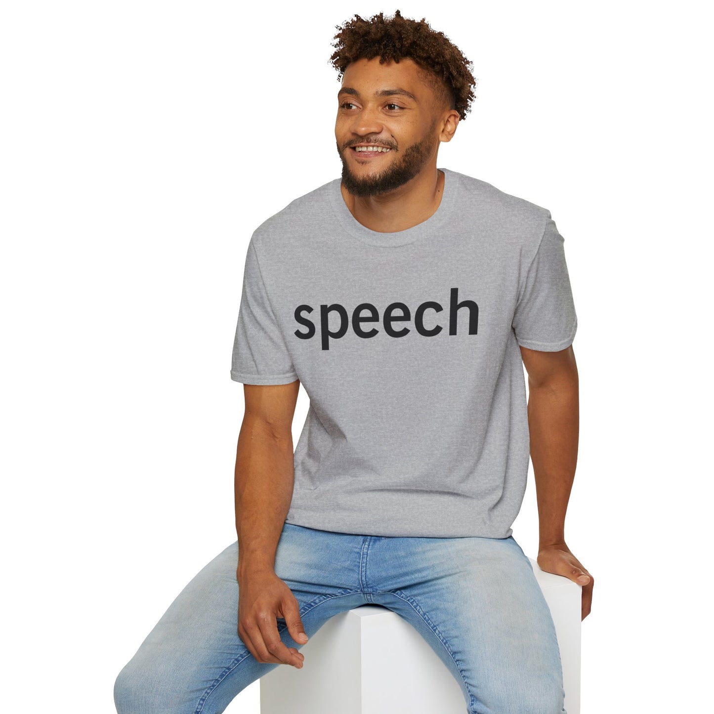 Speech Softstyle Tee