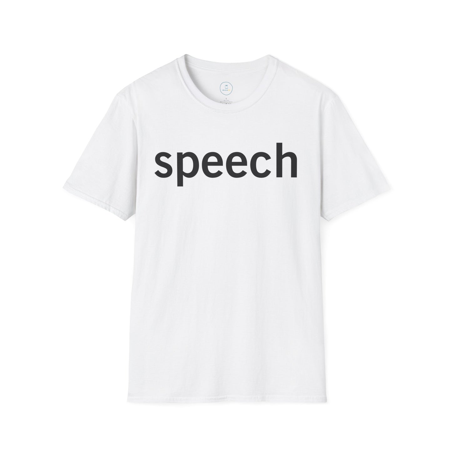 Speech Softstyle Tee