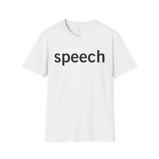 Speech Softstyle Tee