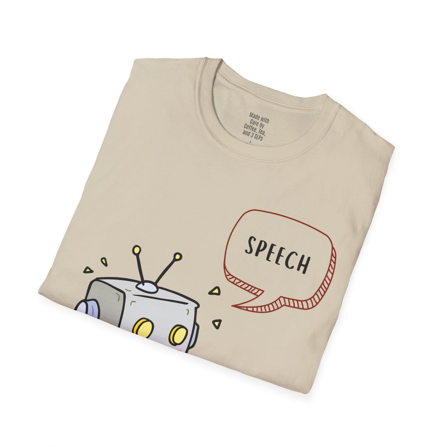 Robot, CCC-SLP Softstyle Tee