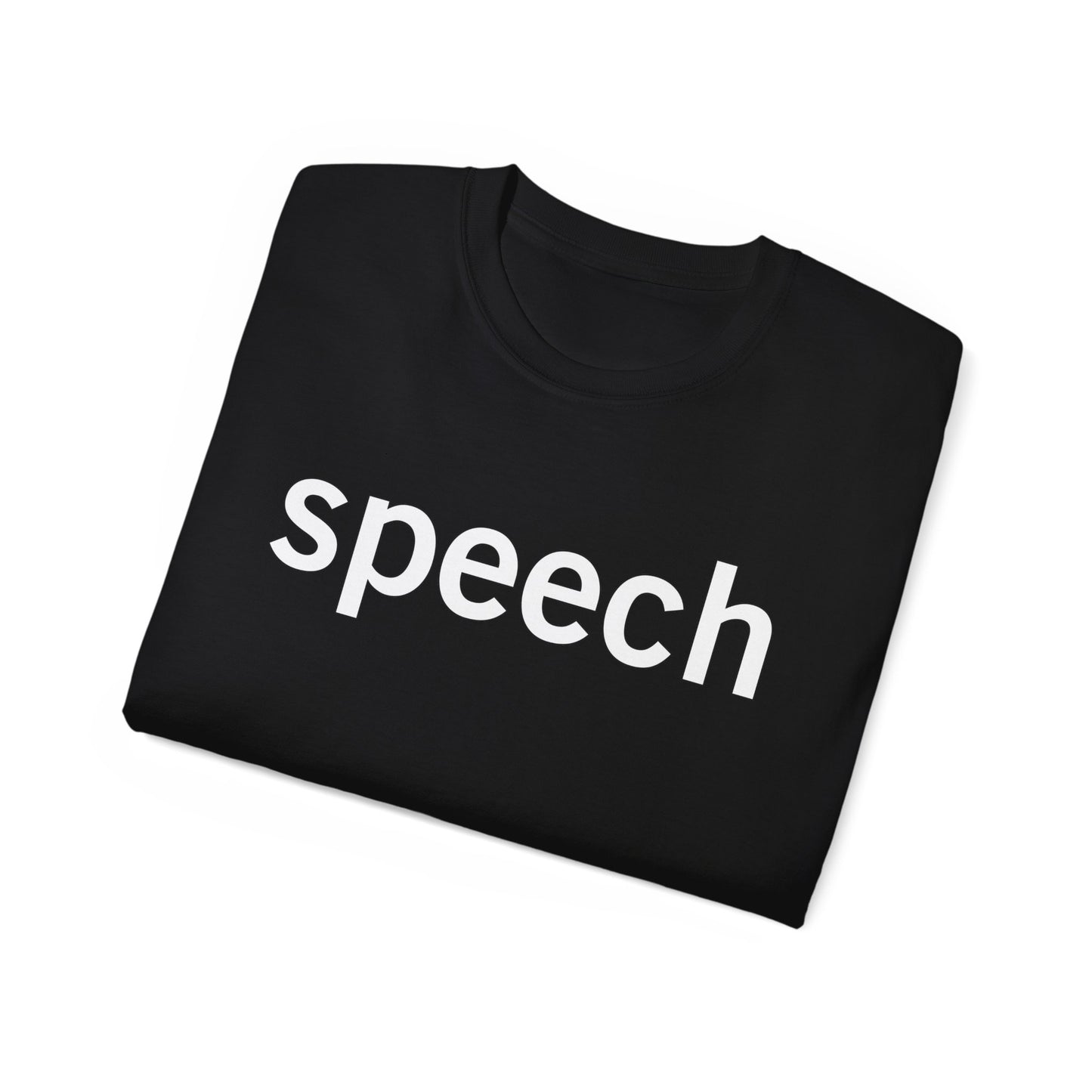 Speech (Black) Ultra Cotton Tee