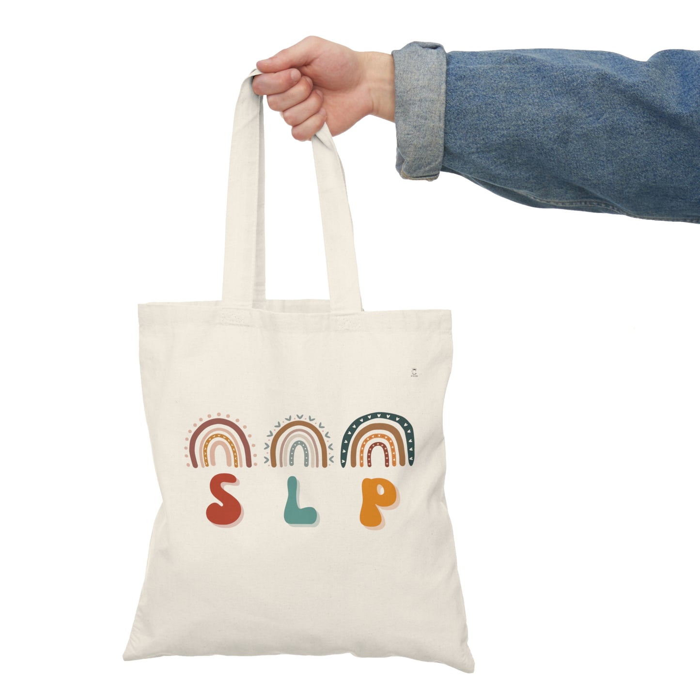 SLP Rainbow Design Tote Bag