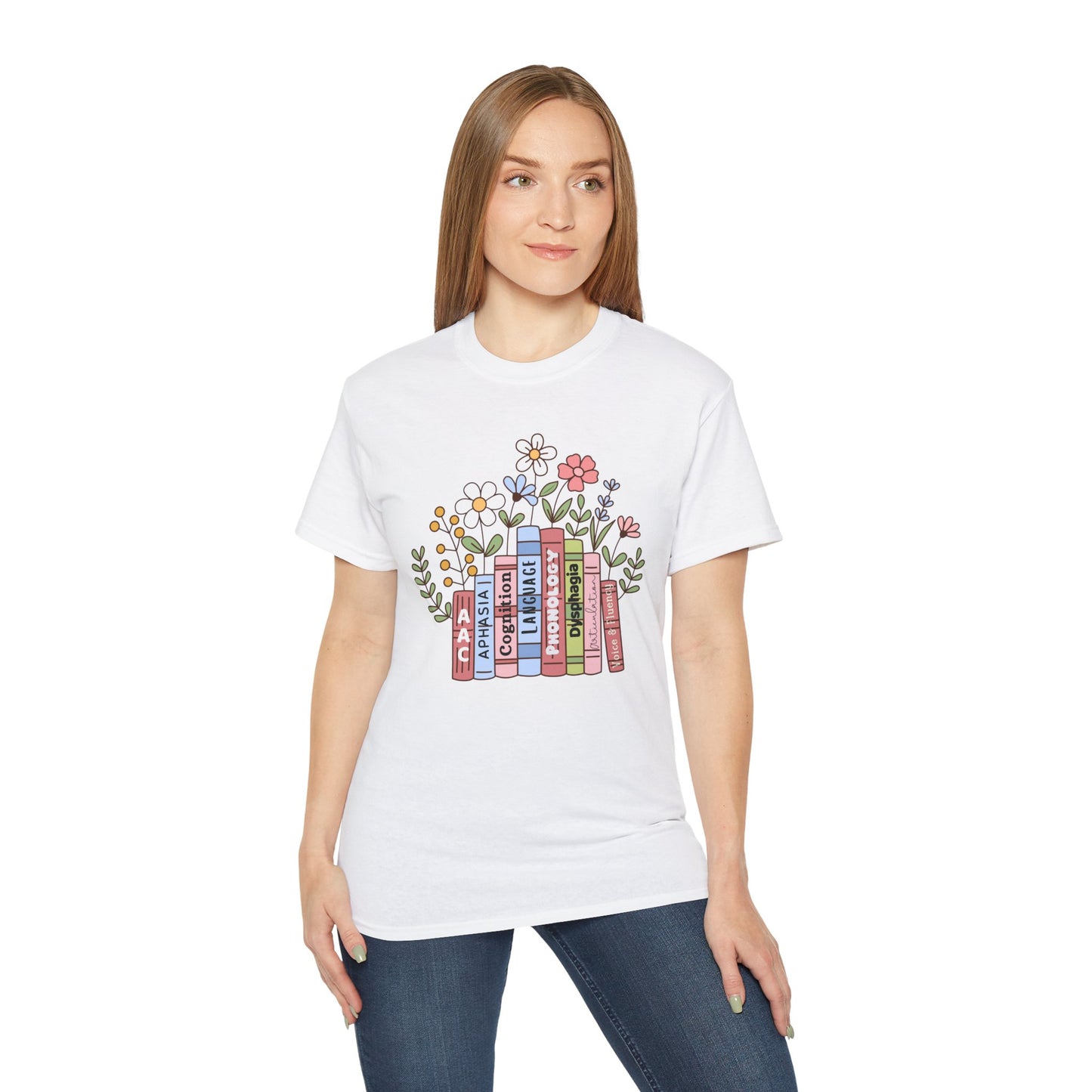 SLP Domains Book Shelf Tee
