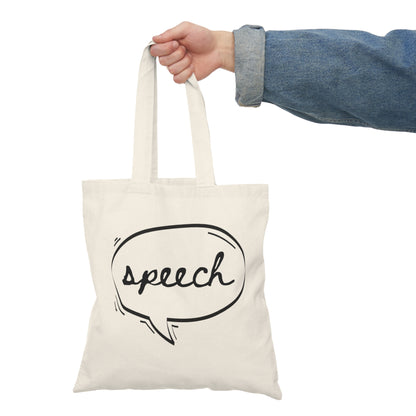 Speech Bubble Tote Bag