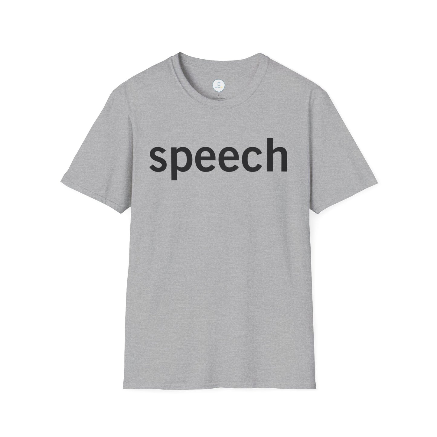 Speech Softstyle Tee