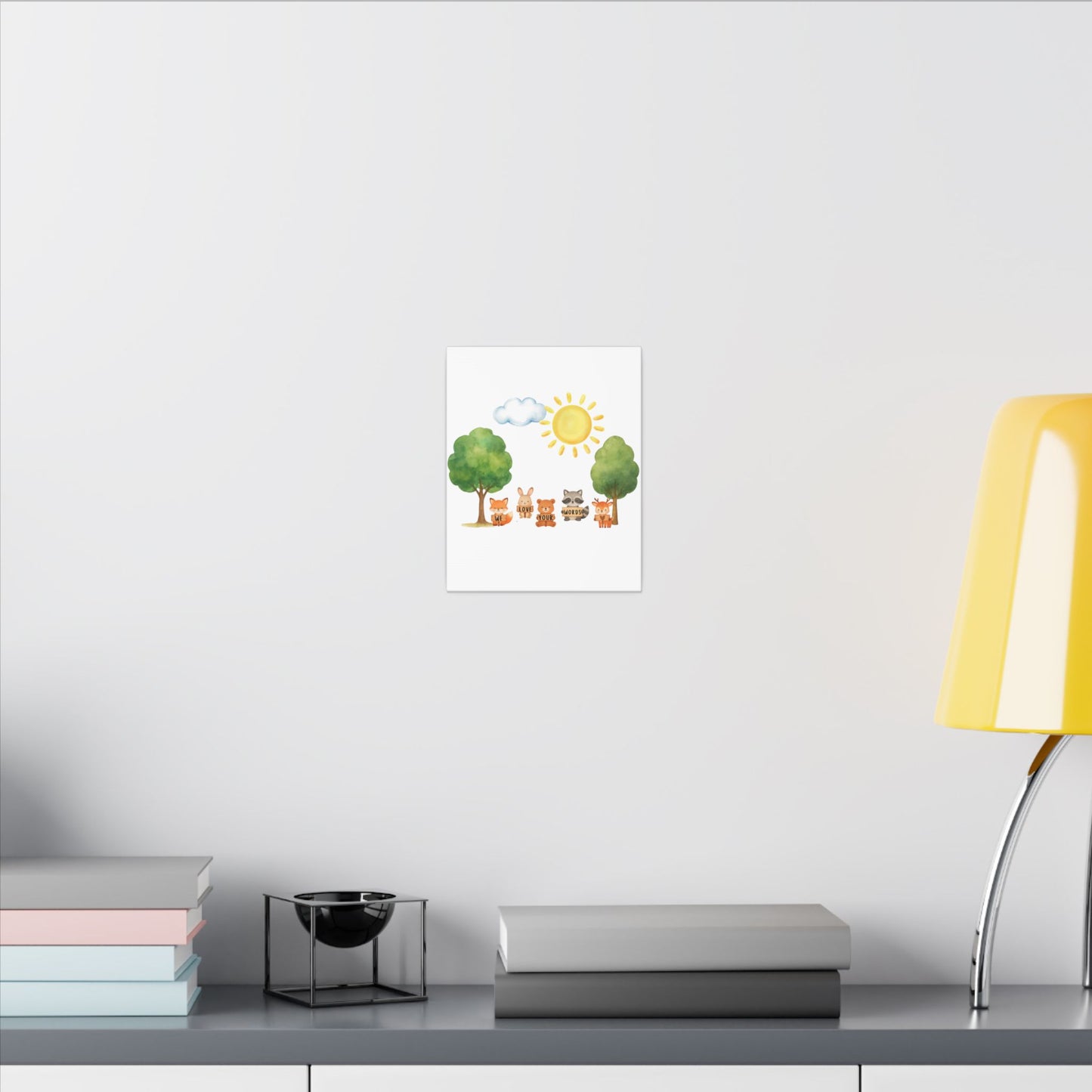 Woodland Friends Canvas Print