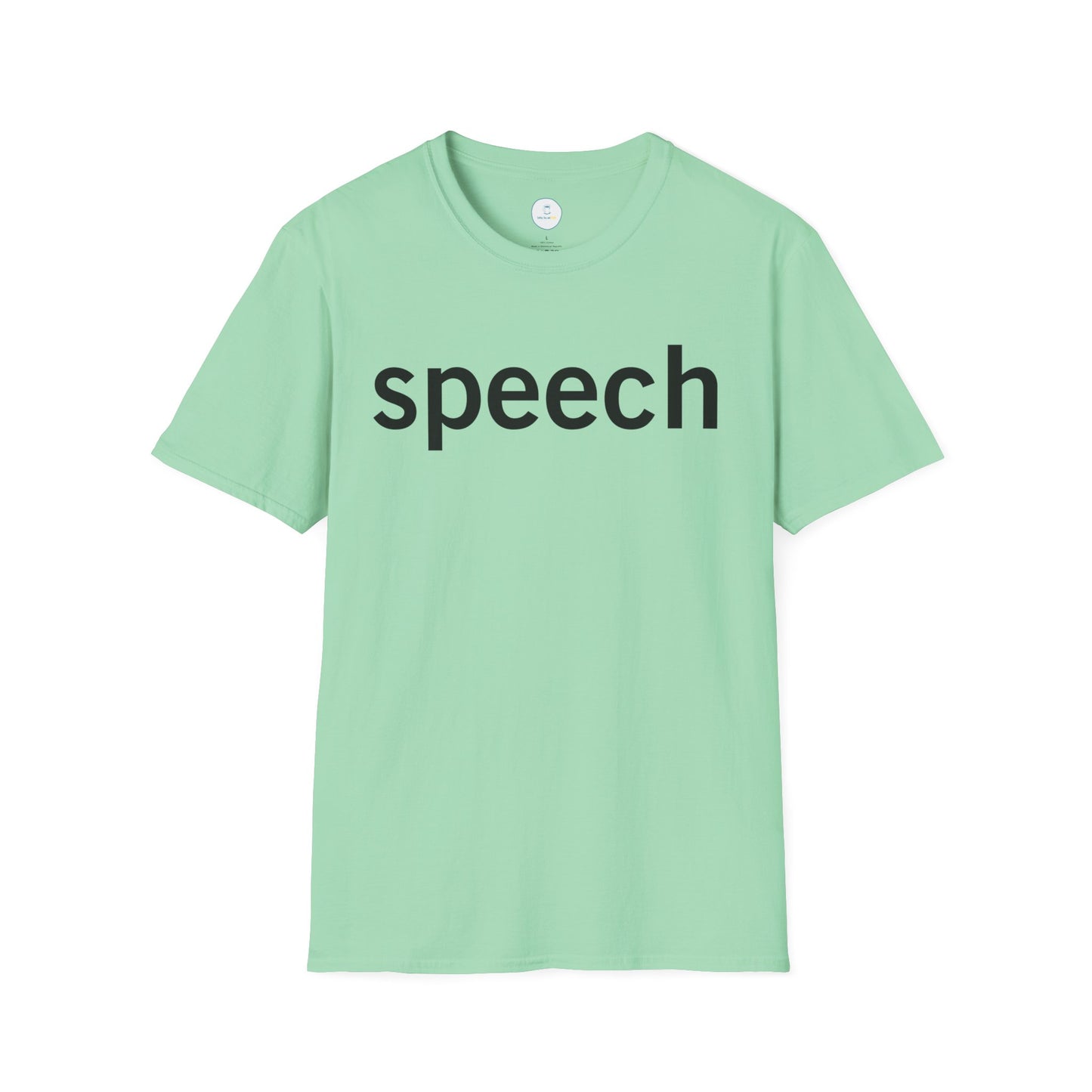 Speech Softstyle Tee