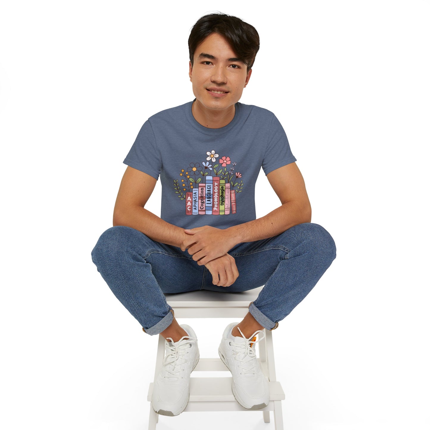 SLP Domains Book Shelf Tee