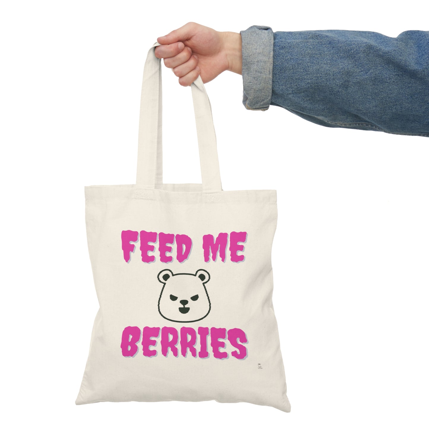 Feed Me Berries Graphic Tote Bag