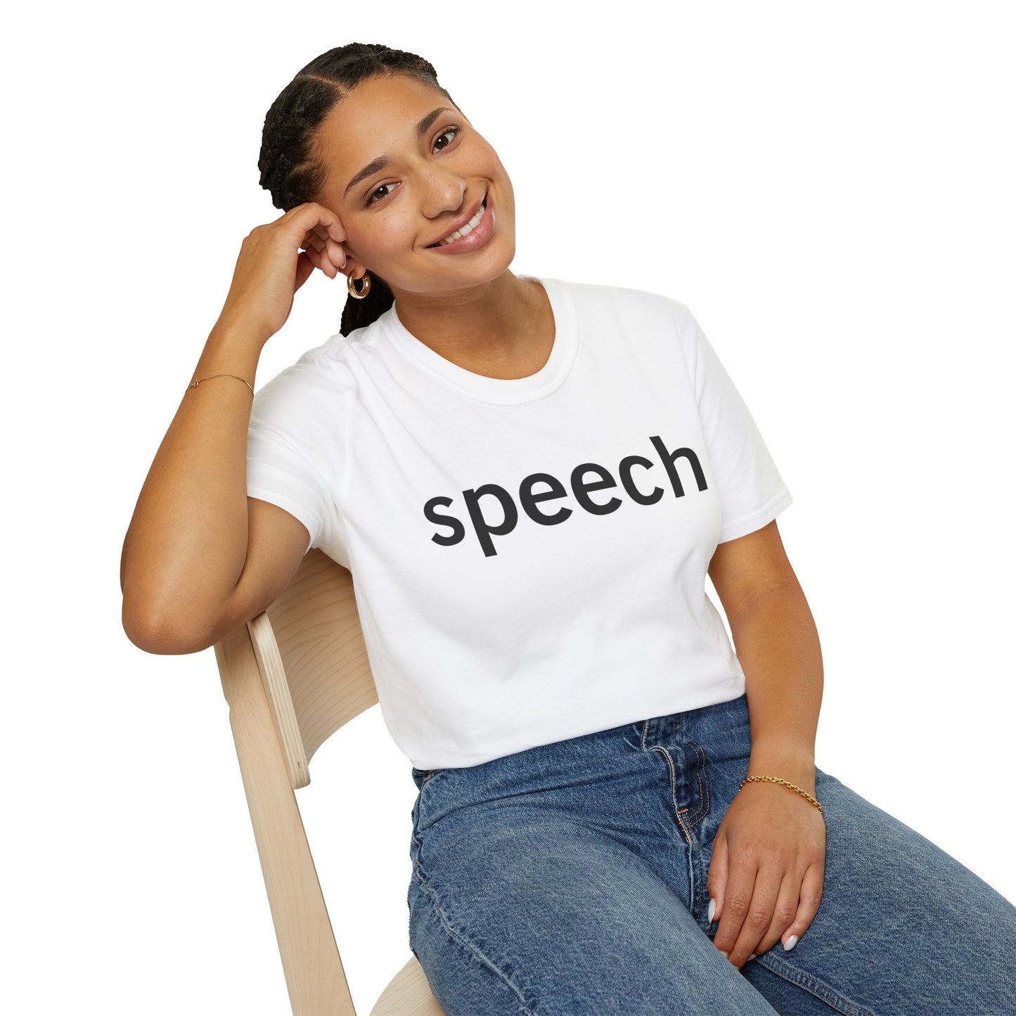 Speech Softstyle Tee