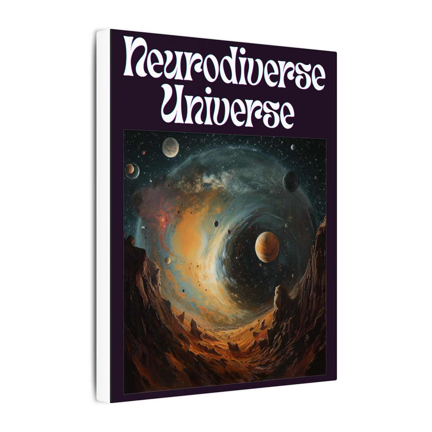 Neurodiverse Universe Canvas Print