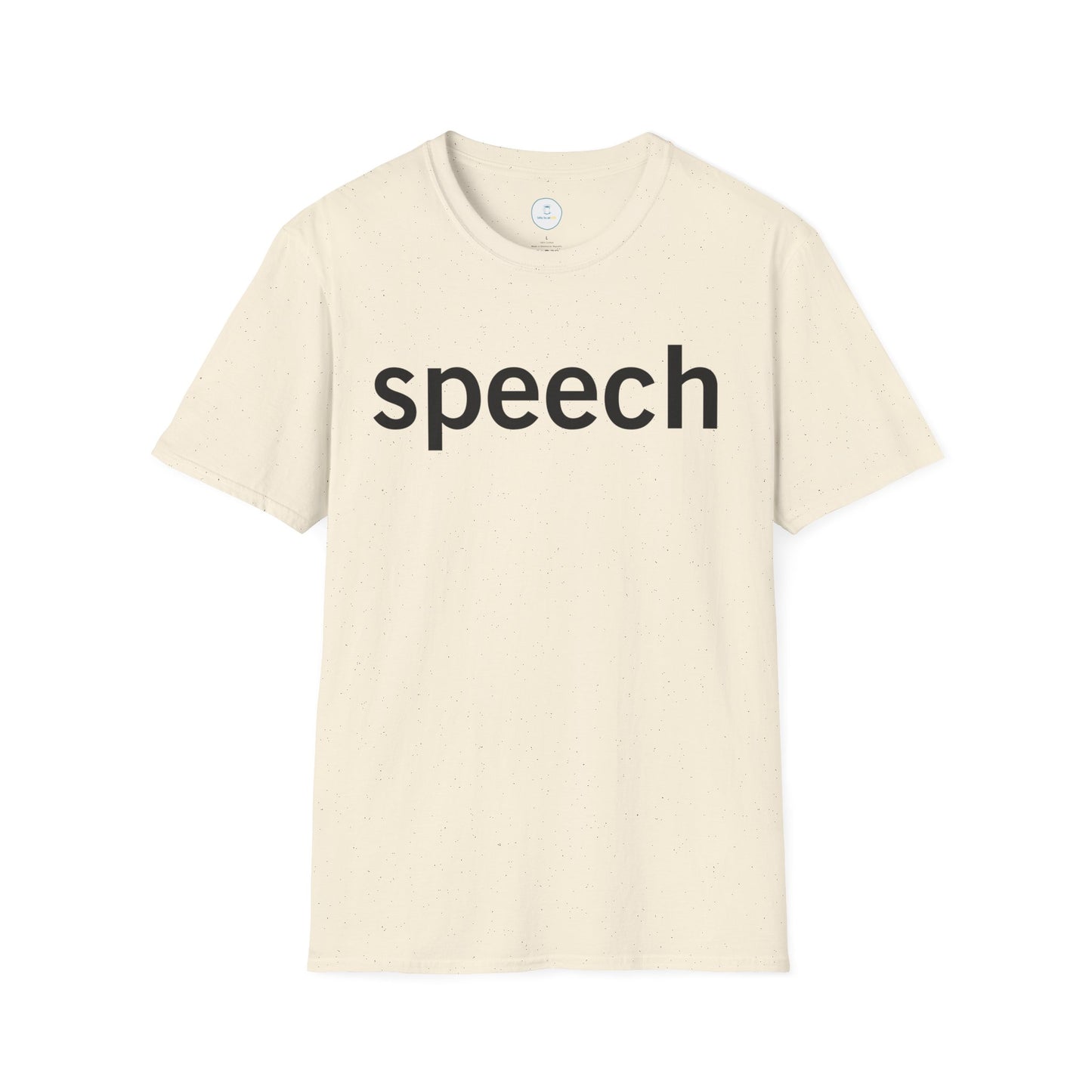 Speech Softstyle Tee