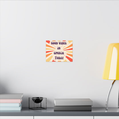 Good Vibes Canvas Print