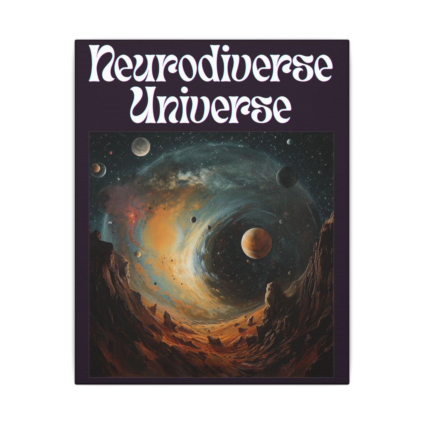 Neurodiverse Universe Canvas Print