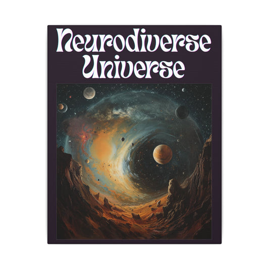 Neurodiverse Universe Canvas Print