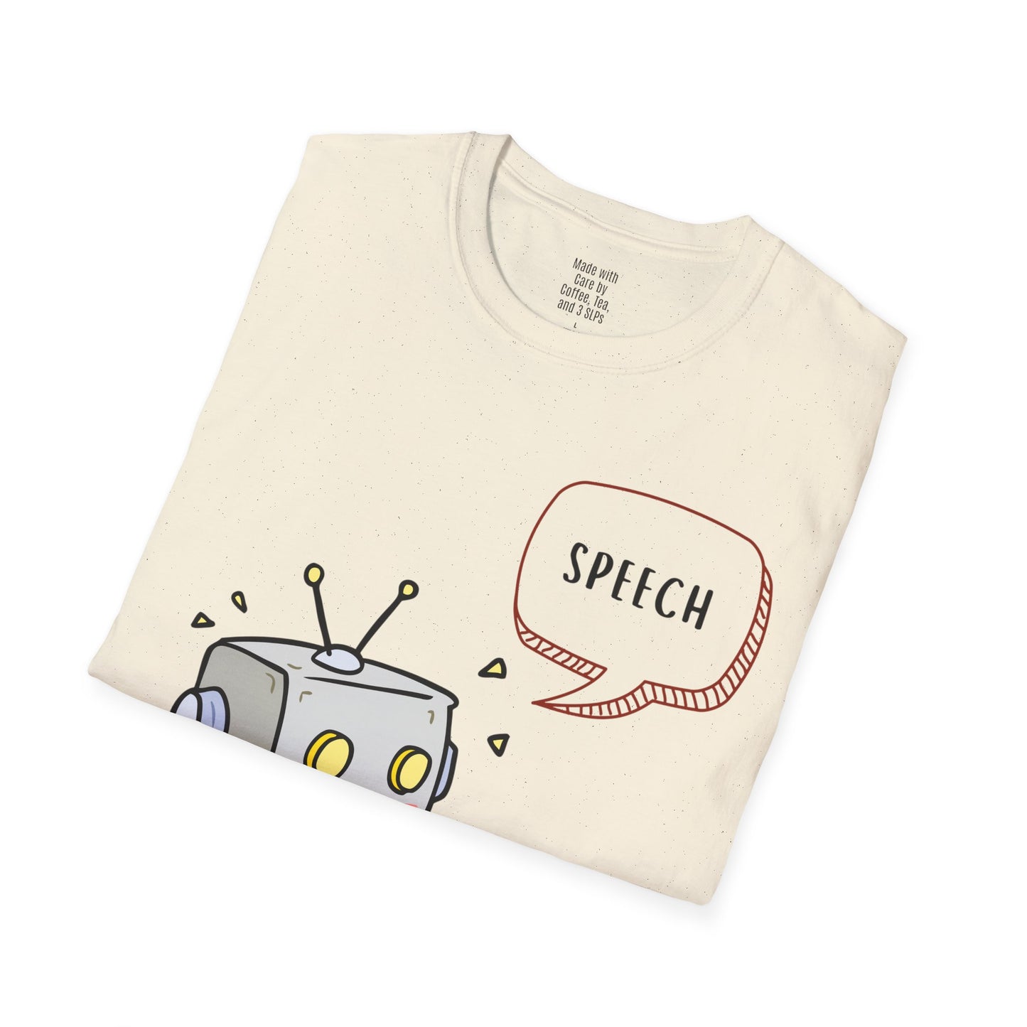 Robot, CCC-SLP Softstyle Tee