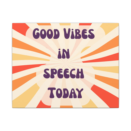 Good Vibes Canvas Print
