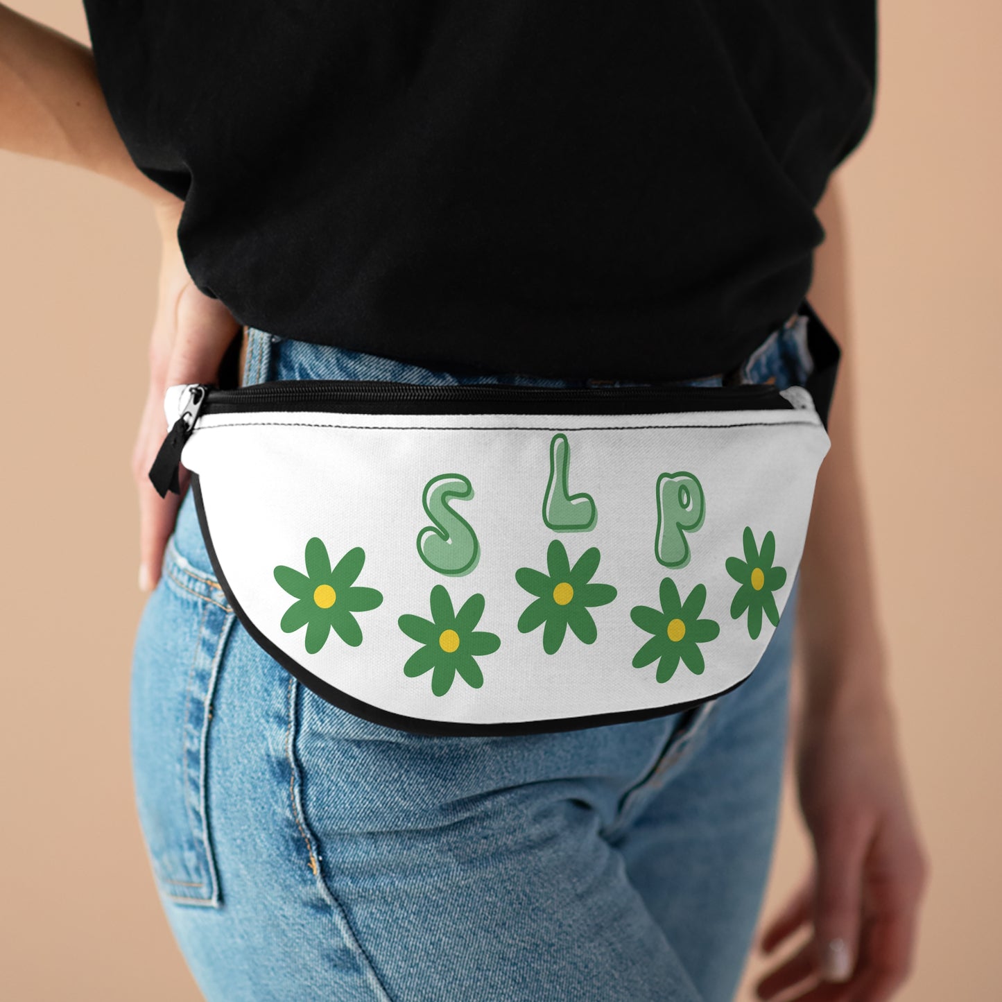 Daisy Chain (Green) Fanny Pack