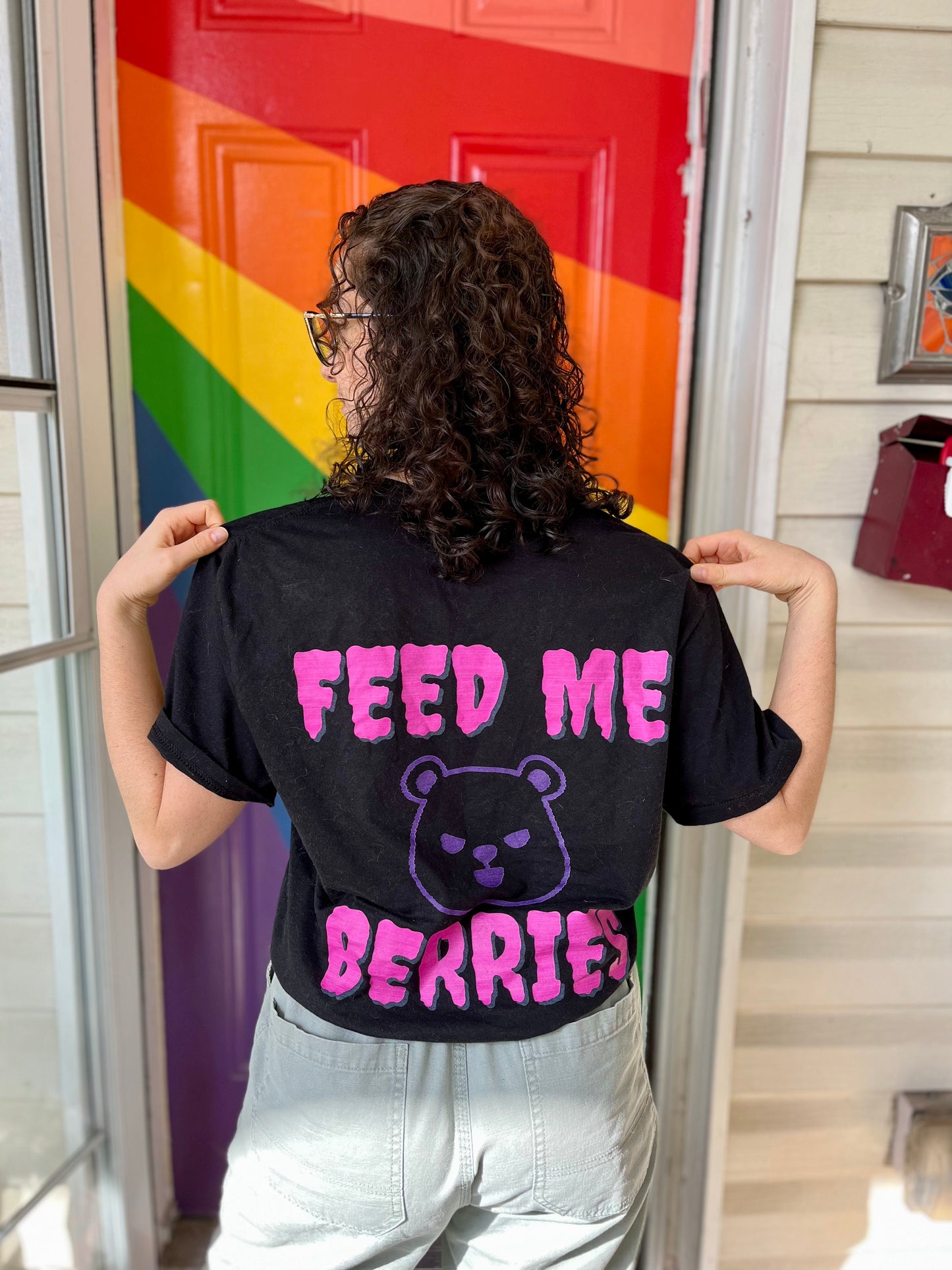 Feed Me Berries Graphic Softstyle Tee